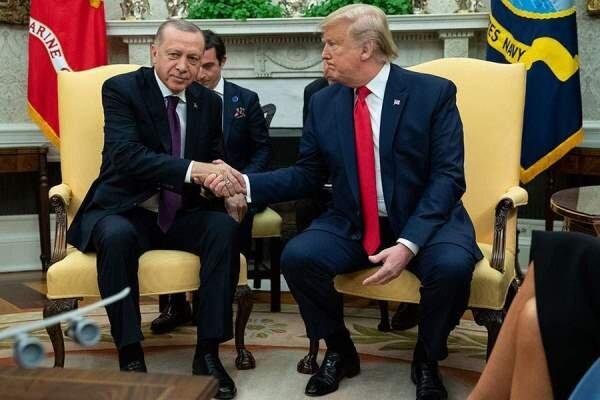 ترامپ و اردوغان درباره سوریه و لیبی مصاحبه کردند