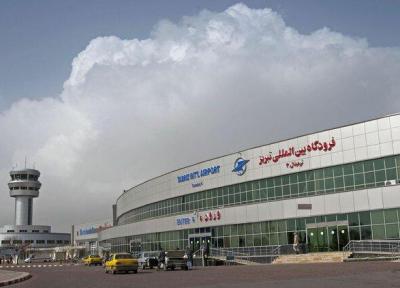 پروازهای فرودگاه تبریز بیش از 40 درصد کاهش یافته است