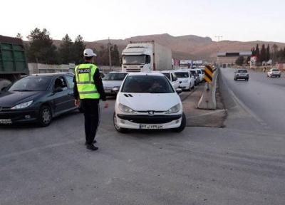 پلیس با ترددهای غیرمجاز در یزد برخورد می نماید
