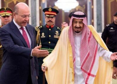 رئیس جمهور عراق و پادشاه سعودی درباره روابط دوجانبه رایزنی کردند
