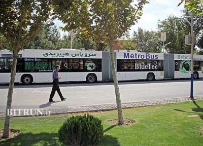 اولین متروباس به ناوگان حمل و نقل عمومی تهران اضافه شد