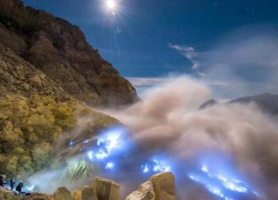 آتشفشان کاوا آیجن (Kawah Ijen) در اندونزی Indonesia